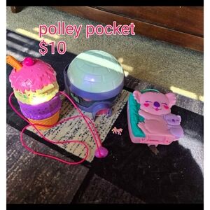 Colorful Toy Set with Ice Cream and Bear